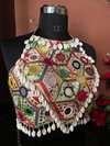Ruhi Navratari Special Real Mirror With Real Kaudi Blouse Wholesale Shop In Surat